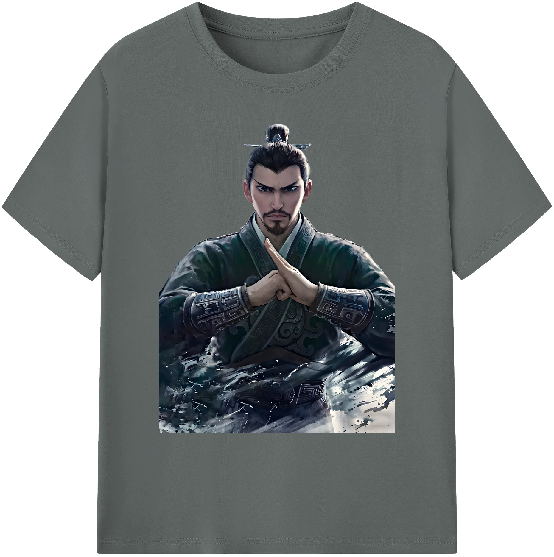 （画像用） Ne Zha 2 ナタ 魔童の大暴れ 綿100％ メンズ半袖Tシャツ｜肌触りやわらか＆通気性